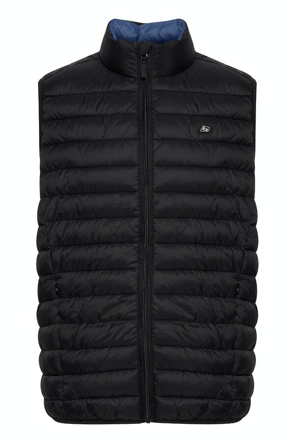 Blend PLUS Chaleco Puffer negro