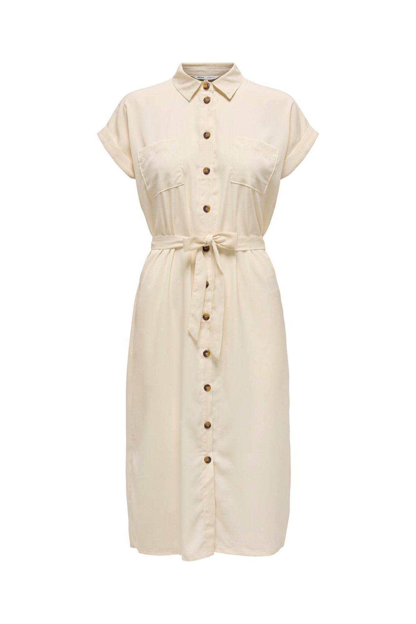 Only Vestido midi camisero
