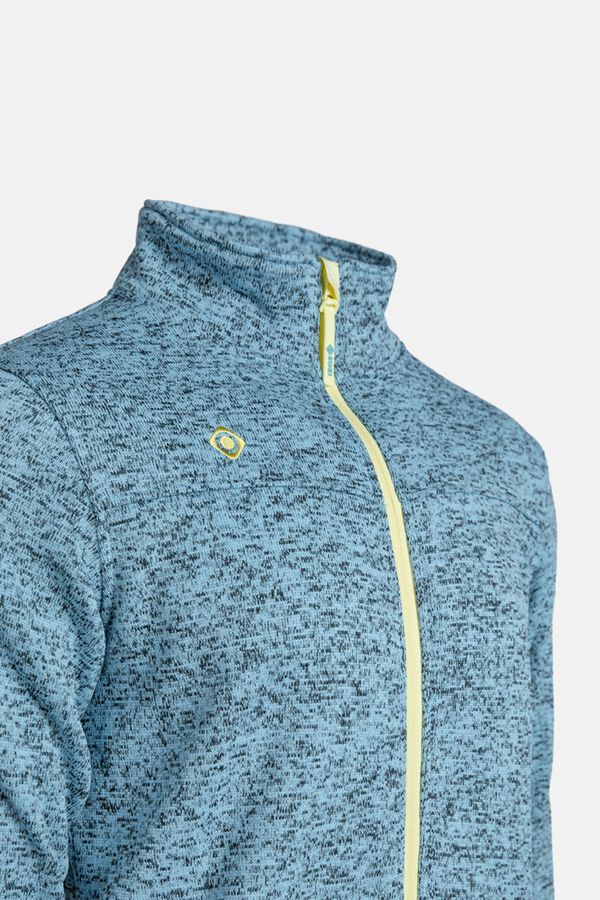 Izas Jersey-knit fleece jacket blue