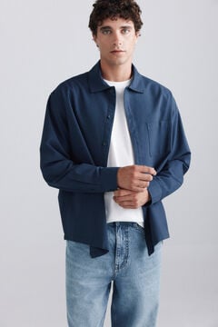 Springfield Surchemise oxford en viscose