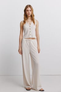 Springfield Drawstring long trousers