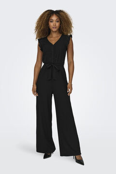 Springfield Jumpsuit with ruffles black