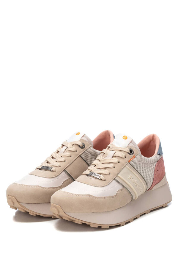 Refresh T&ecirc;nis feminino bege bege