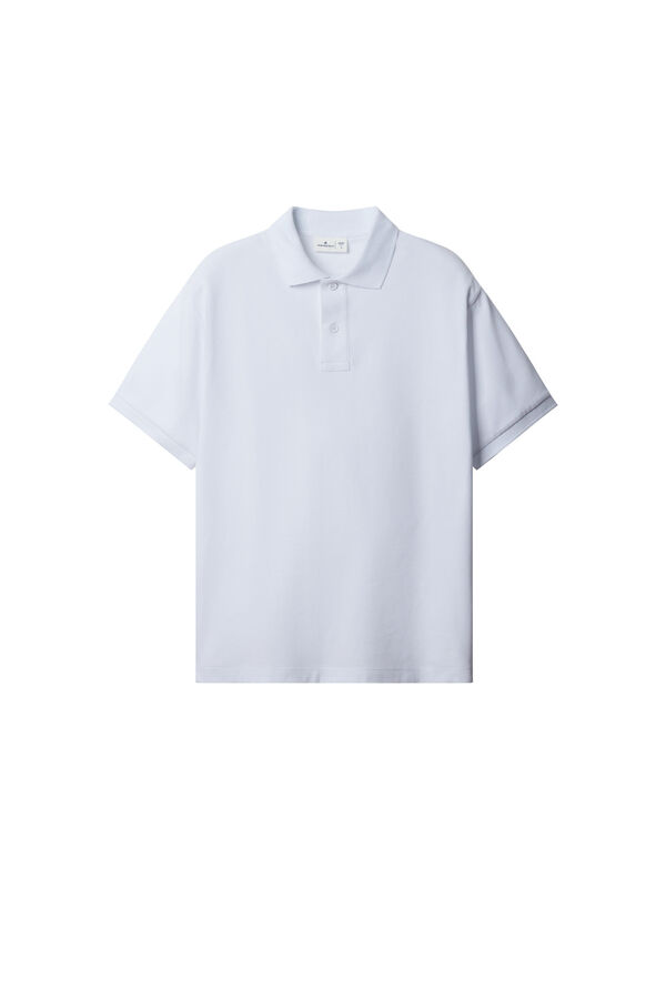 Springfield Regular fit polo shirt white