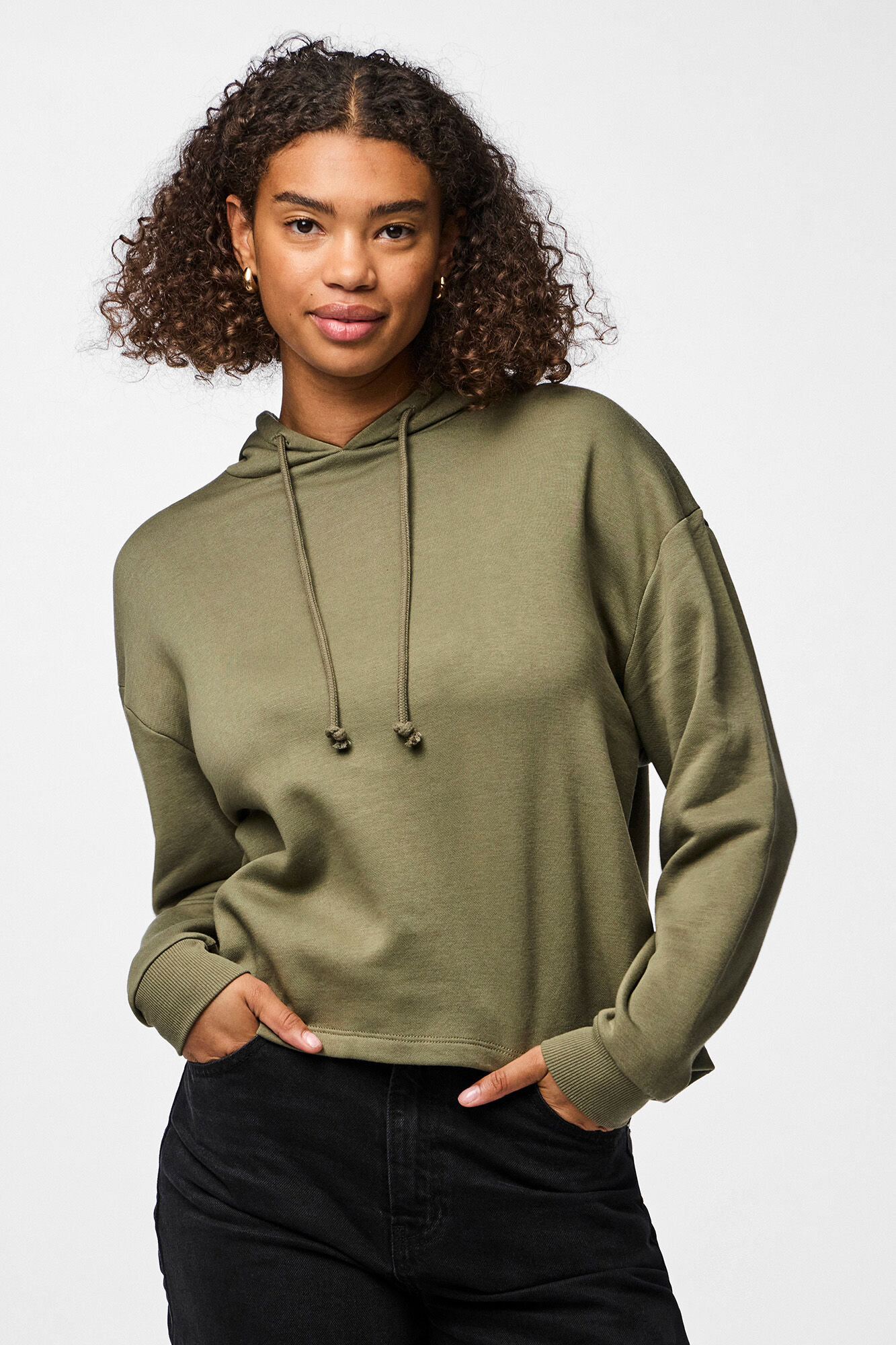 Pieces Sweatshirt b&aacute;sica