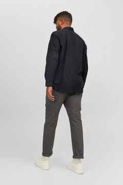 Jack & Jones PLUS Camisa de sarja xadrez loose fit PLUS