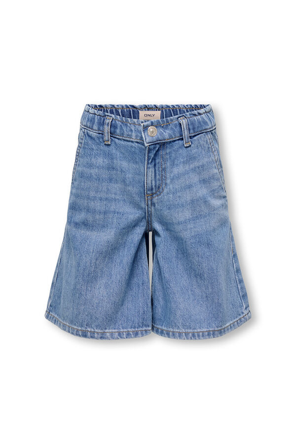 Only Girls Bermuda vaquera larga azul