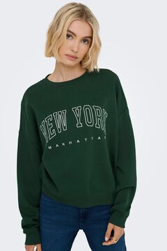 Only Sudadera cuello redondo