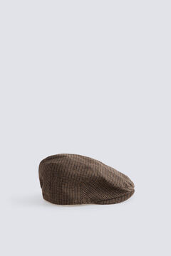 Springfield Plaid flat cap