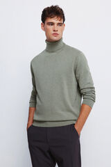 Springfield Basic high neck jumper beige