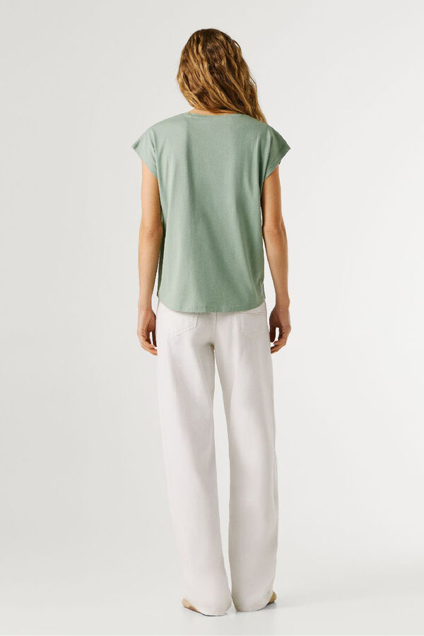 Pepe Jeans Short sleeve T-shirt beige