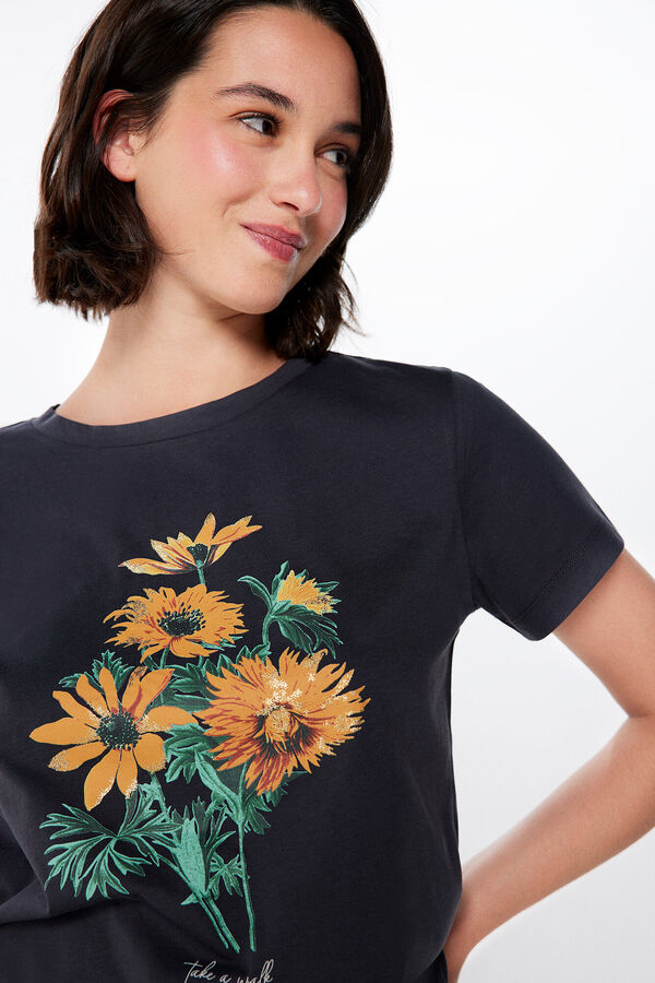 Springfield T-shirt "Take a wish" blanc