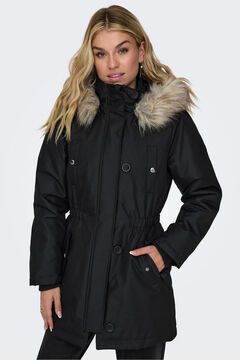 Only Parka with fur hood