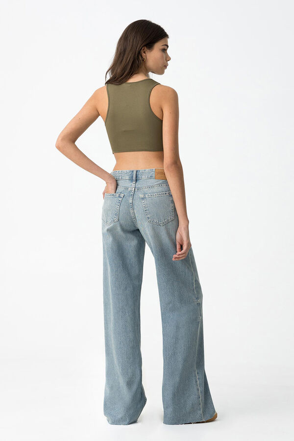 Tiffosi Young Relaxed Wide Leg Jeans blue