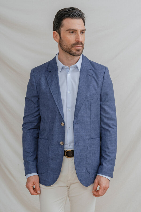 Celopman Blazer azul
