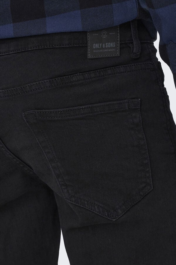 Springfield Slim fit jeans black