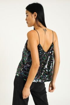 Springfield Sequinned Top gold