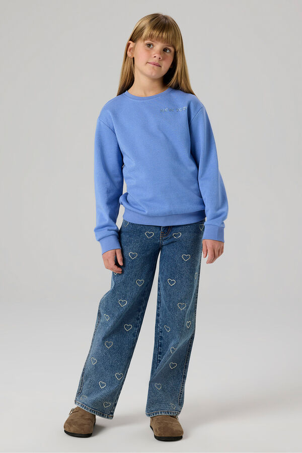 Name It Plain sweatshirt blue