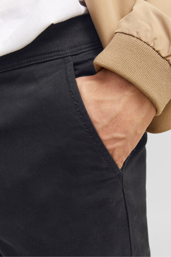 Jack & Jones Slim fit chinos black