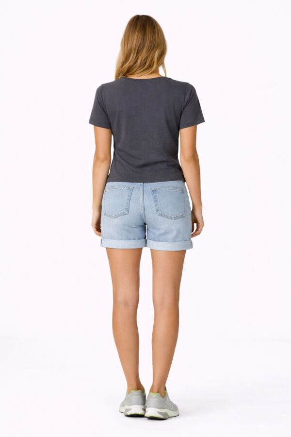 Noisy May Printed T-shirt grey