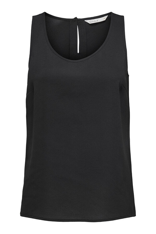 Only Strappy top black