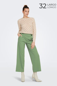 Springfield Wide leg trousers green