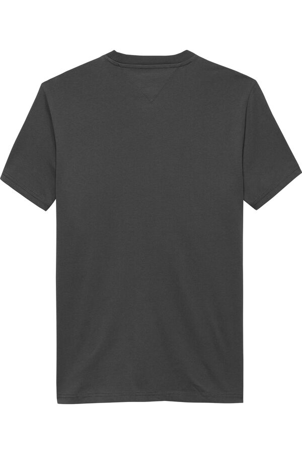 Tommy Jeans Camiseta slim de manga corta gris