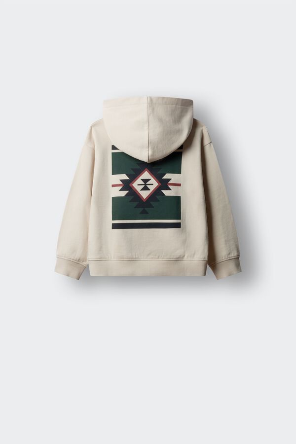 Springfield Kids Sudadera &eacute;tnica ni&ntilde;o blanco