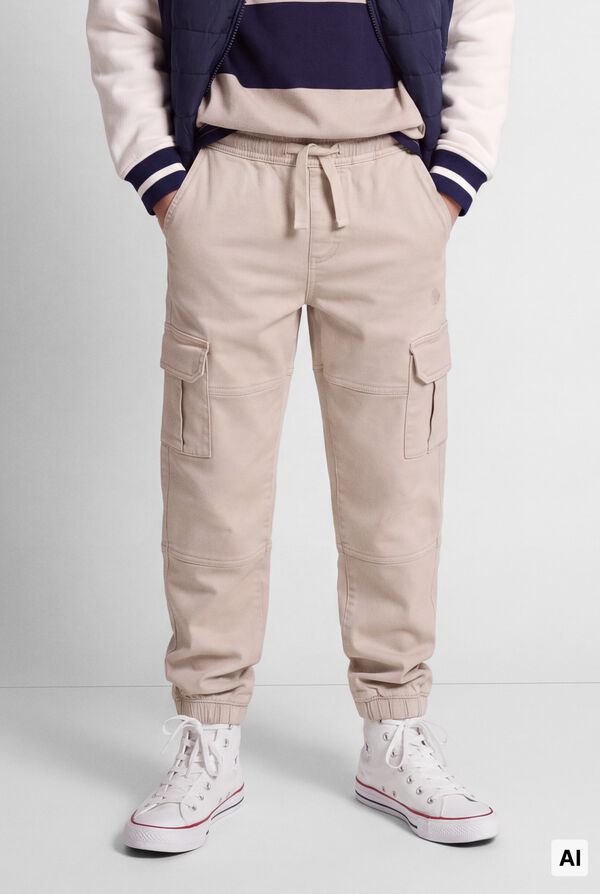 Springfield Kids Jogger cargo ni&ntilde;o nude