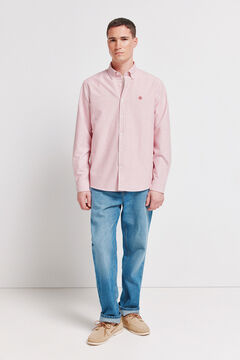 Springfield Striped oxford wrinkle free shirt