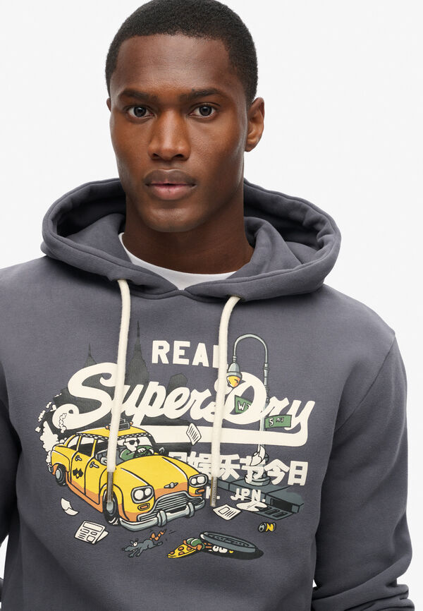 Springfield  Graphic hood grey