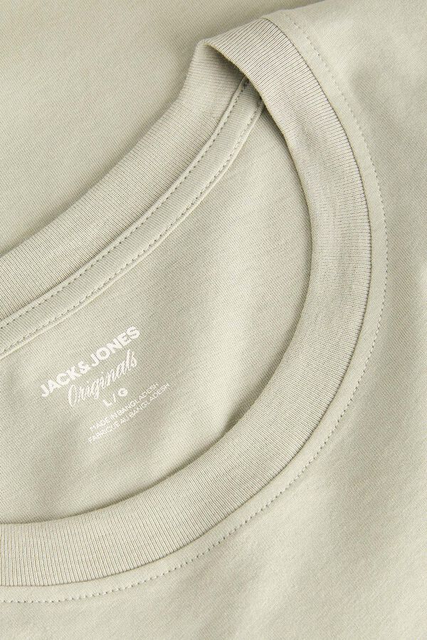Jack & Jones Camiseta manga corta de algod&oacute;n verde