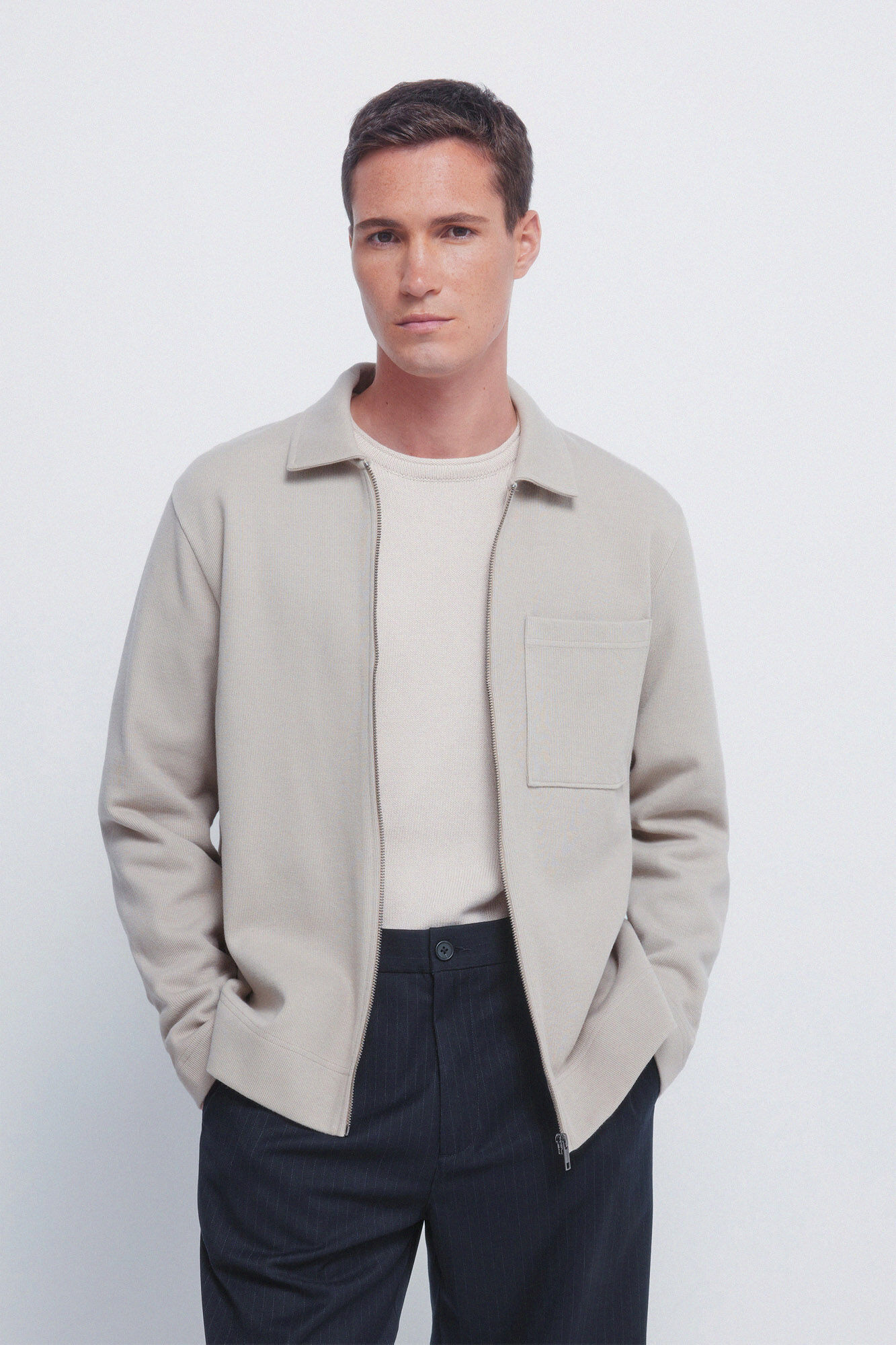 Springfield Jacket jersey-knit