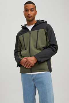 Springfield Technical hooded jacket green