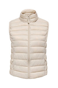 Only Chaleco acolchado cremallera