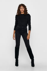 JDY Long sleeve T-shirt black