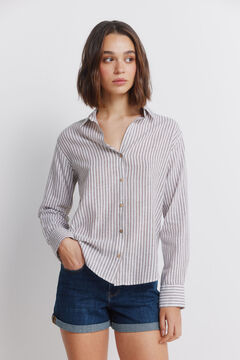 Springfield Linen V-neck shirt