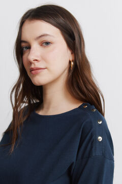 Springfield Majica sa dugmićima na ramenu