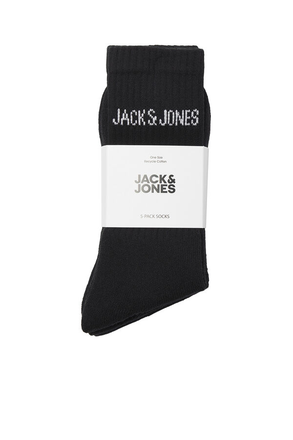 Jack & Jones Junior Calcetines deportivos corte bajo negro
