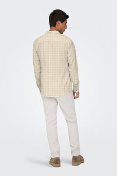 Only & Sons Camisa aos quadrados slim fit
