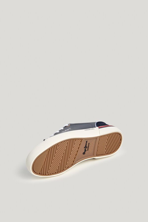 Pepe Jeans Classic vulcanised sole sneakers blue