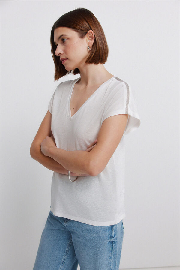 Springfield Batwing sleeve T-shirt printed