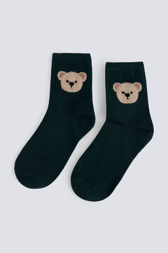 Springfield Socken mit B&auml;ren-Textur