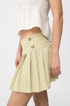 Tiffosi Young Minifalda con pliegues