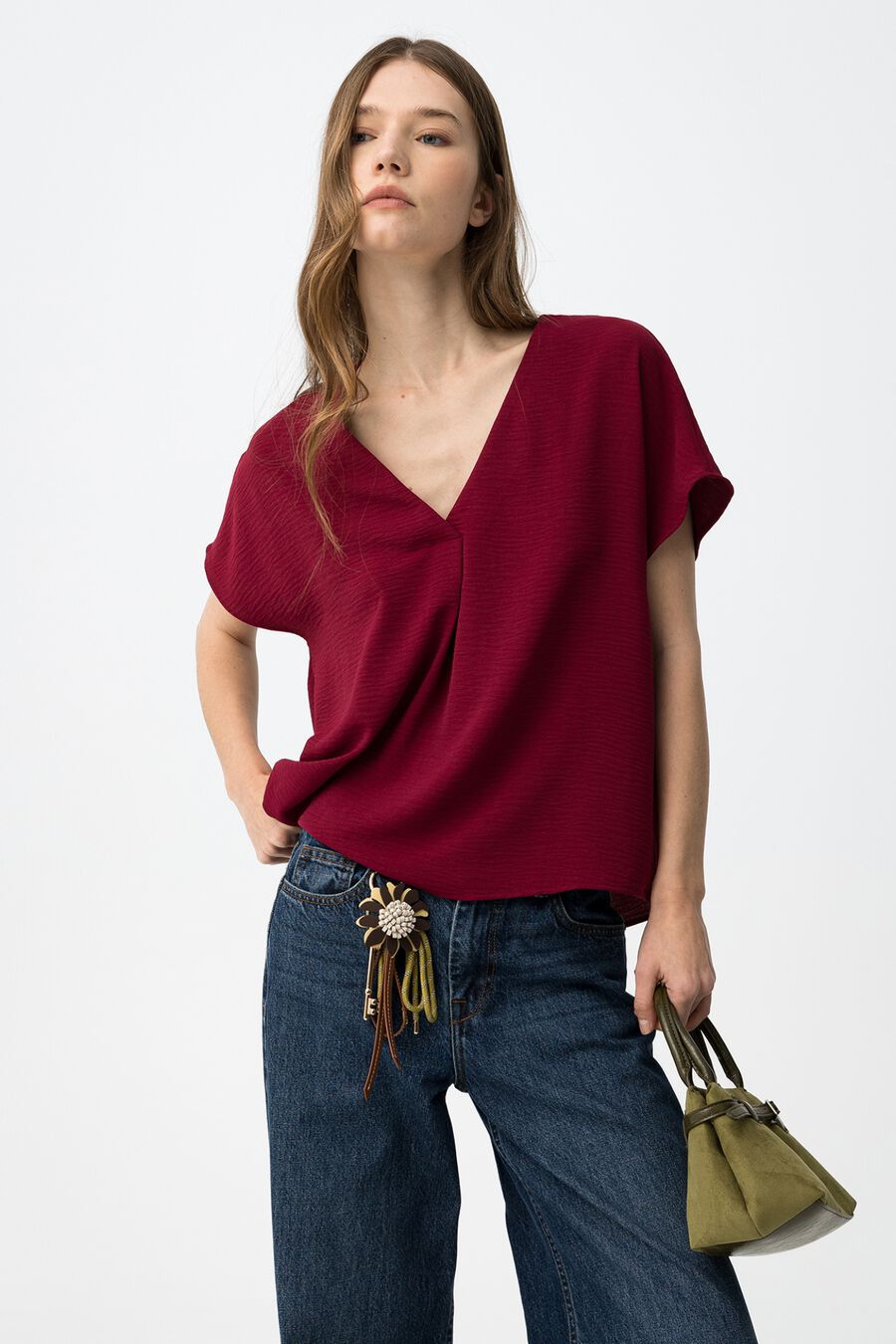 Blusa relaxed