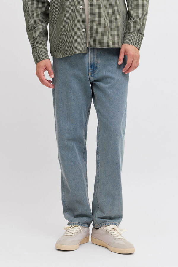 JJ REBEL Jeans relaxed tiro medio vaquero azul