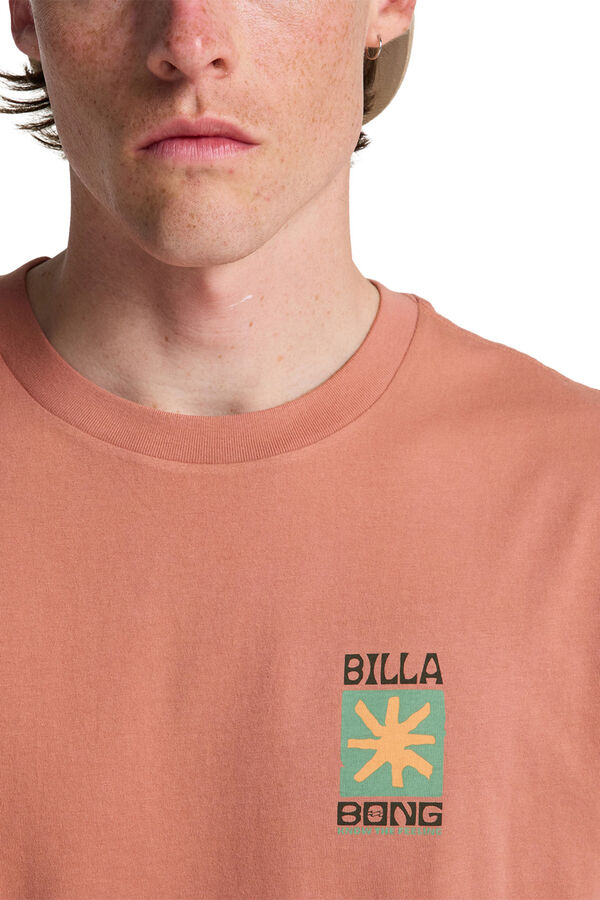 Billabong Short-sleeved T-shirt red