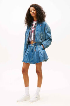 Tommy Jeans Sapatilhas Tommy Jeans brancas com logo bandeira