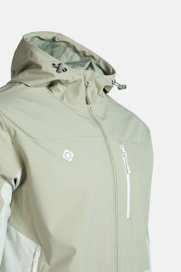 Izas Windbreaker jacket with softshell fabric printed