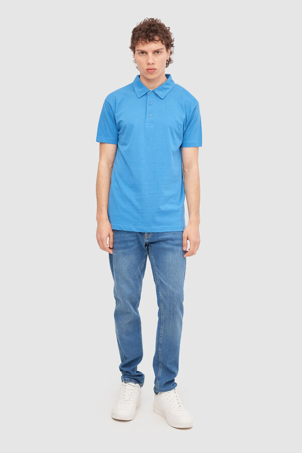 Inside Essential polo shirt blue